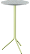 Splice Green Poseidon Bar Table
